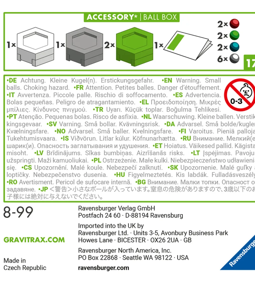 GraviTrax Element - Accessory - Ball Box