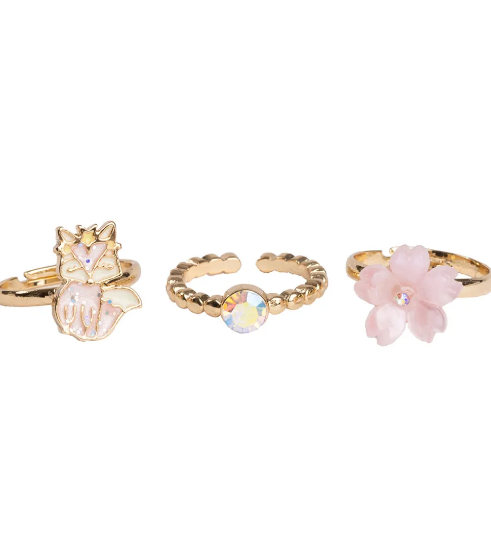 Great Pretenders Ringe - 3-pak - Boutique Foxy Floral