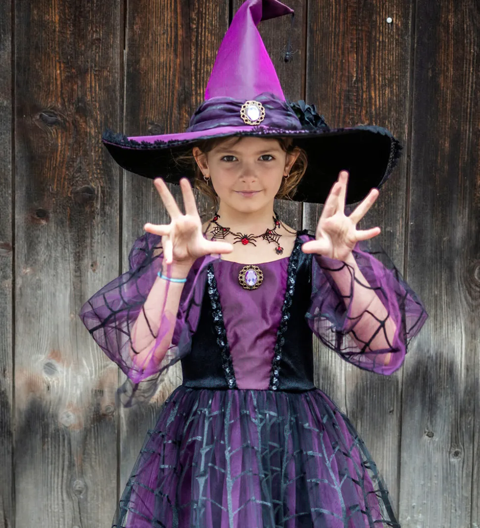 Great Pretenders Udklædning - Heks - Sort/Lilla