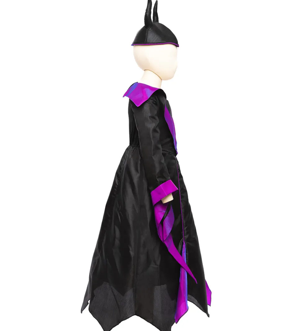 Great Pretenders Udklædning - Skurk Prinsessekjole m. Hat - Sort