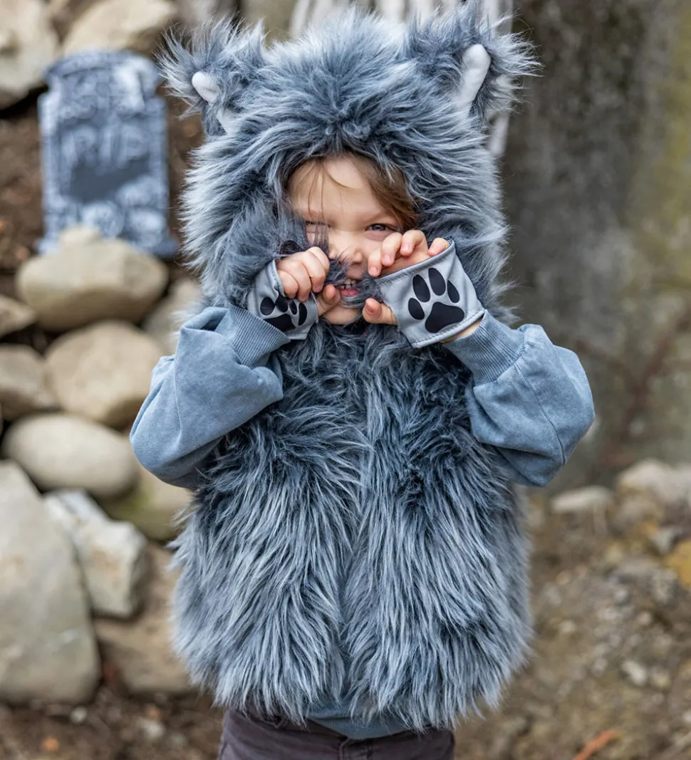 Great Pretenders Udklædning - Big Bad Wolf - Grå