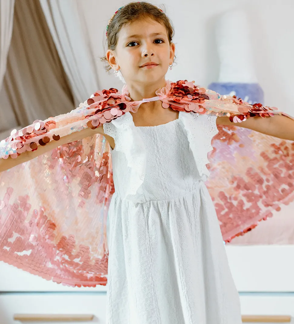 Great Pretenders Udklædning - The 5th Avenue Pink Pailette Cape