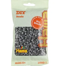 Hama Bio Midi Perler - 1000 stk. - 17 Grå