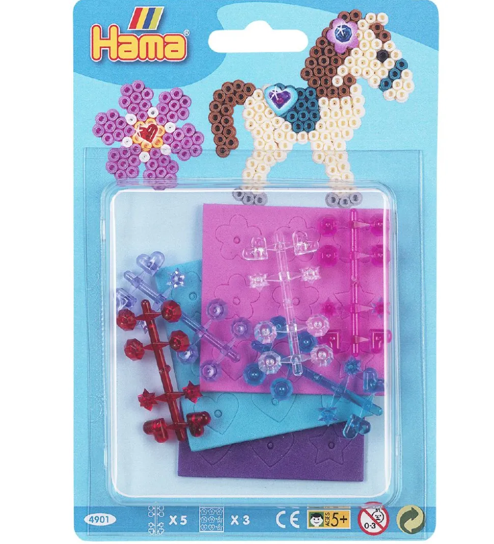 Hama Gems & Mosgummi - Lilla/Rosa