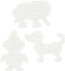 Hama Midi Perleplader - 3-pak - Hund, Elefant & Pingvin