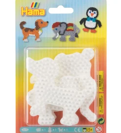 Hama Midi Perleplader - 3-pak - Hund, Elefant & Pingvin