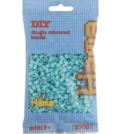 Hama Midi Perler - 1000 stk. - 113 Aqua