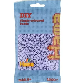 Hama Midi Perler - 1000 stk. - 106 Lys Lavendel