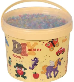 Hama Midi Perler - 30.000 stk. - 53 Transparant Mix