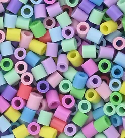 Hama Midi Perler - 30.000 stk. - 50 Pastel Mix