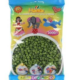 Hama Midi Perler - 3000 stk. - 84 Oliven