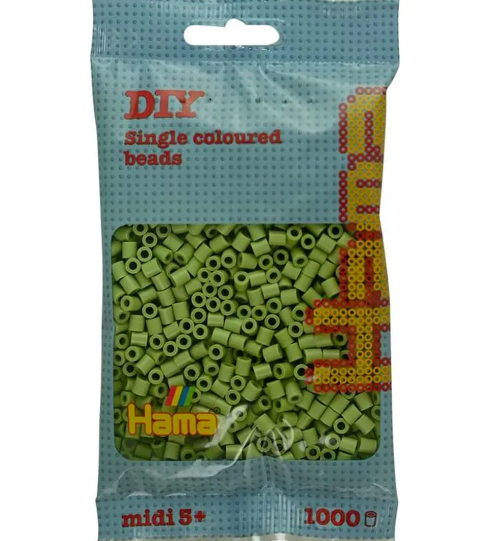 Hama Midi Perler - 1000 stk. - 110 Matcha