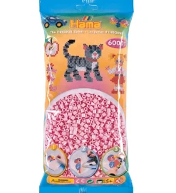 Hama Midi Perler - 6000 stk. - 95 Pastel Rosa