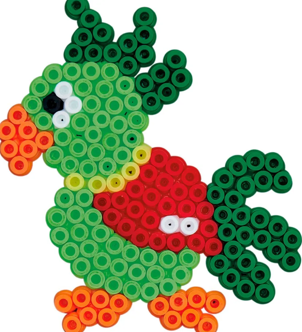 Hama Midi Perlesæt - 3000 stk. + 4 Plader - Multifarvet