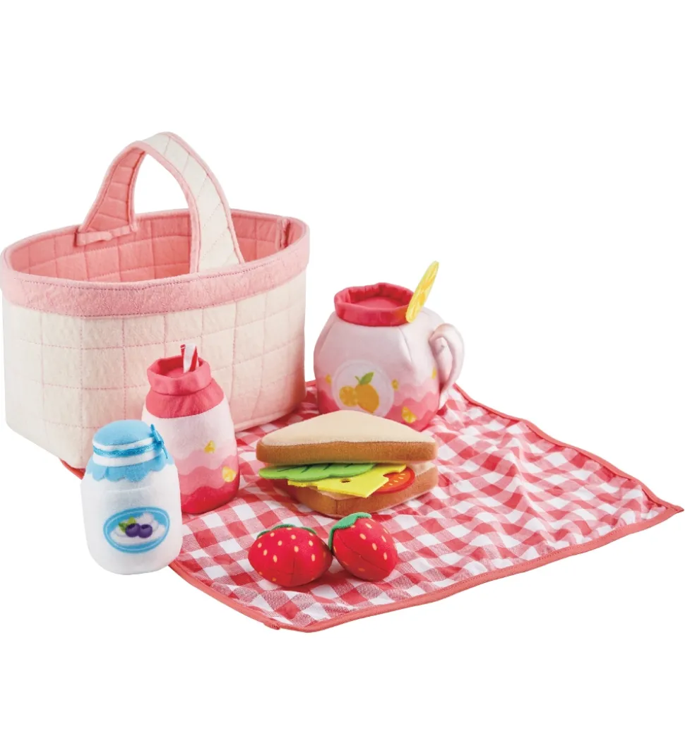 Hape Legemad - 12 dele - Picnic Kurv