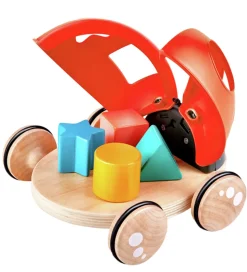 Hape Træklegetøj - Mariehøne m. Klodser