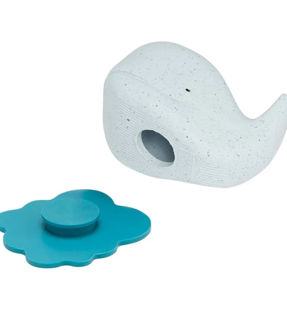 Hevea Badelegetøj - Naturgummi - Hval - Blizzard Blue