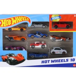 Hot Wheels Biler - 10-pak - Assorteret