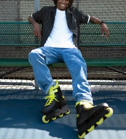 Impala Rulleskøjter - Lightspeed Inliners - Sort/Fluoro - Inline