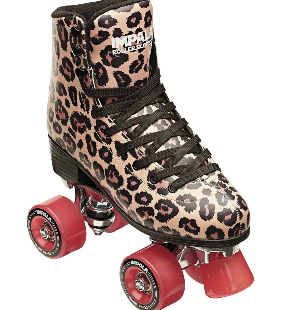 Impala Rulleskøjter - Quad Skate - Brun Leopard