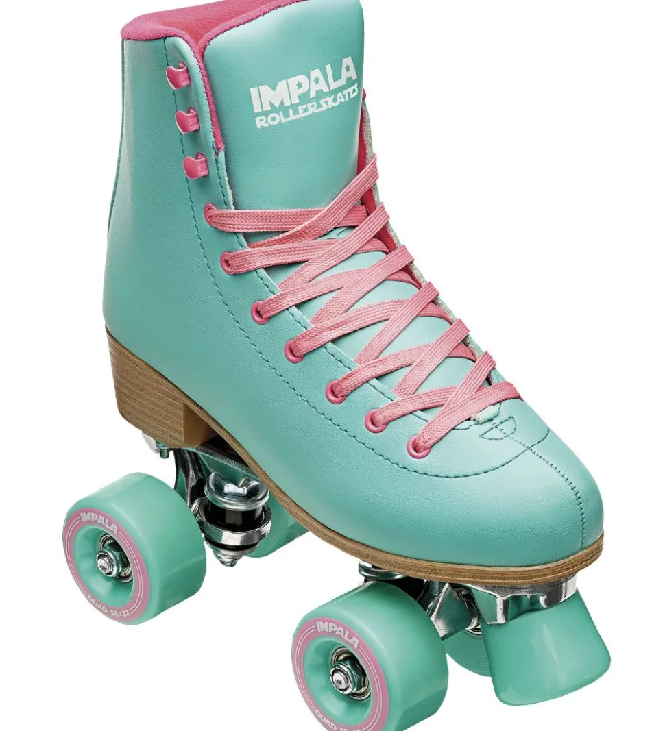 Impala Rulleskøjter - Quad Skate - Aqua/Pink