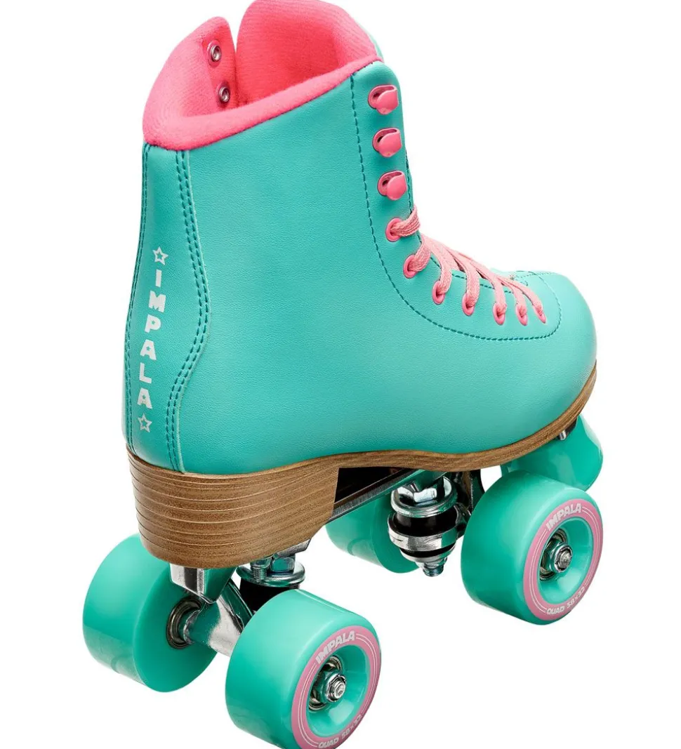 Impala Rulleskøjter - Quad Skate - Aqua/Pink
