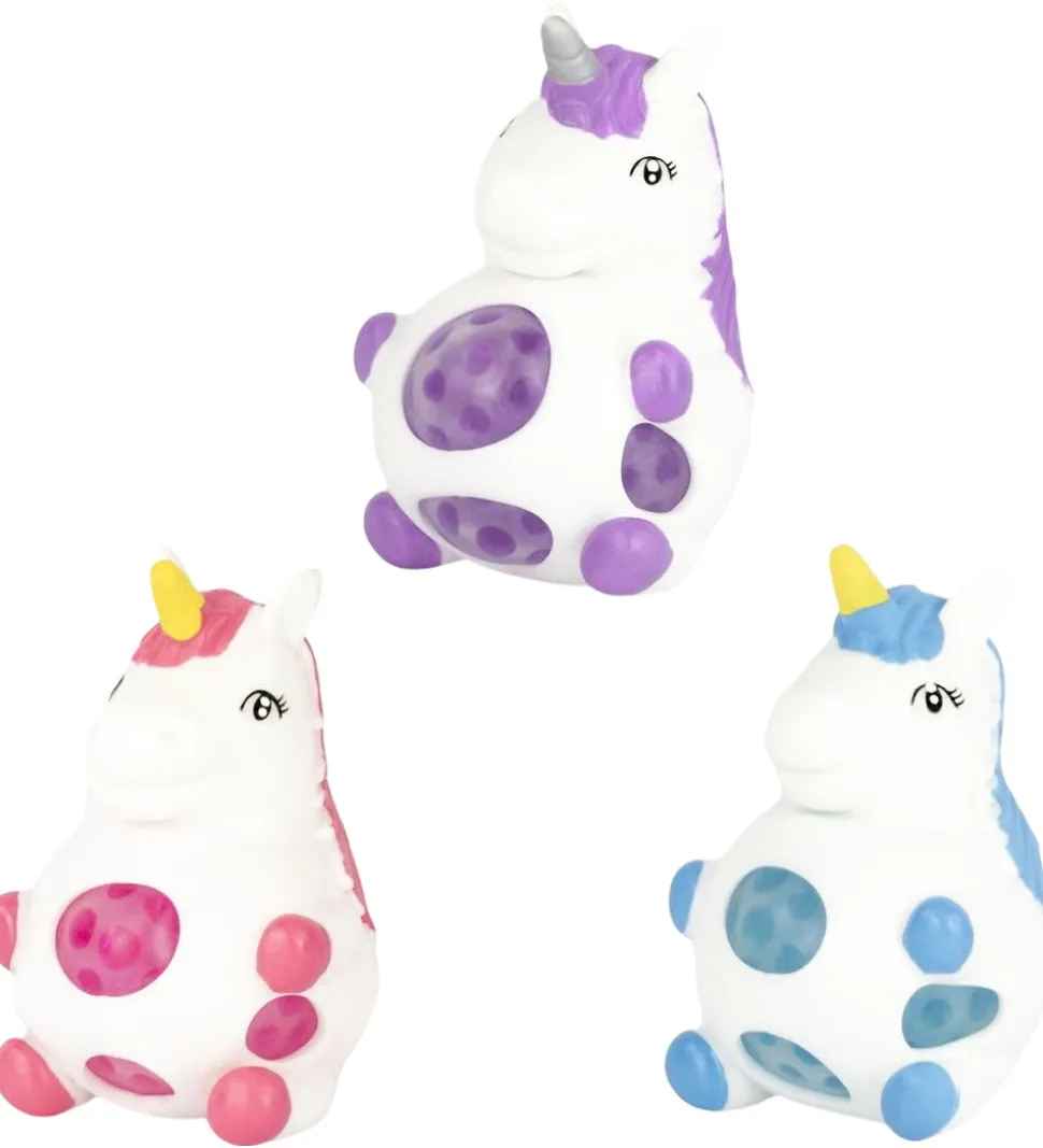 Keycraft Legetøjsfigur - Unicorn Bead Ball - Assorteret - Blå/Li