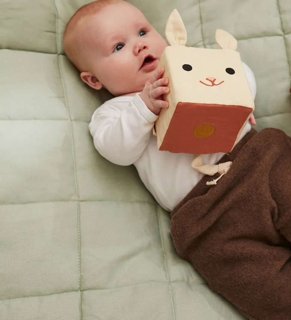 Kids Concept Bamser - 3 Stk. - 9x9 cm - Play Cubes Textile