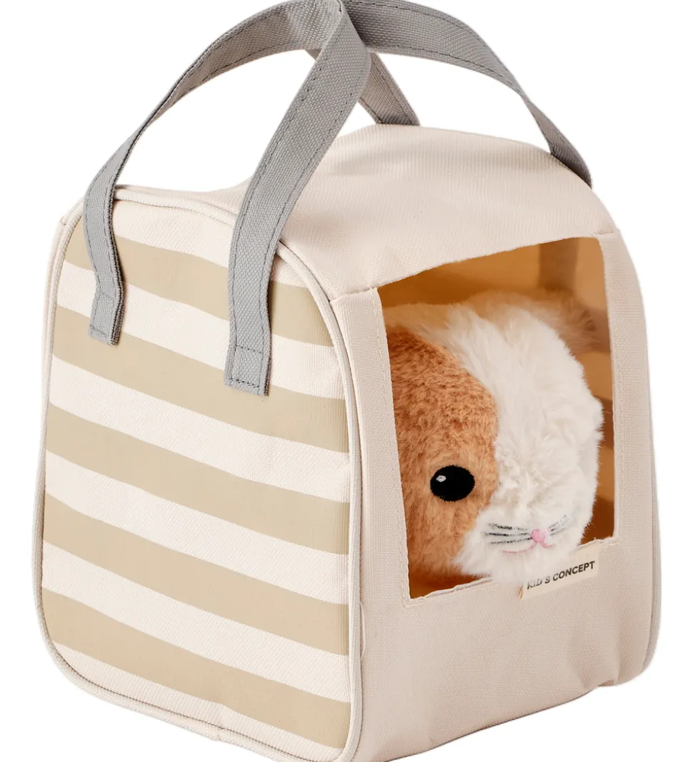 Kids Concept Kat m. Taske - Beige/Hvid