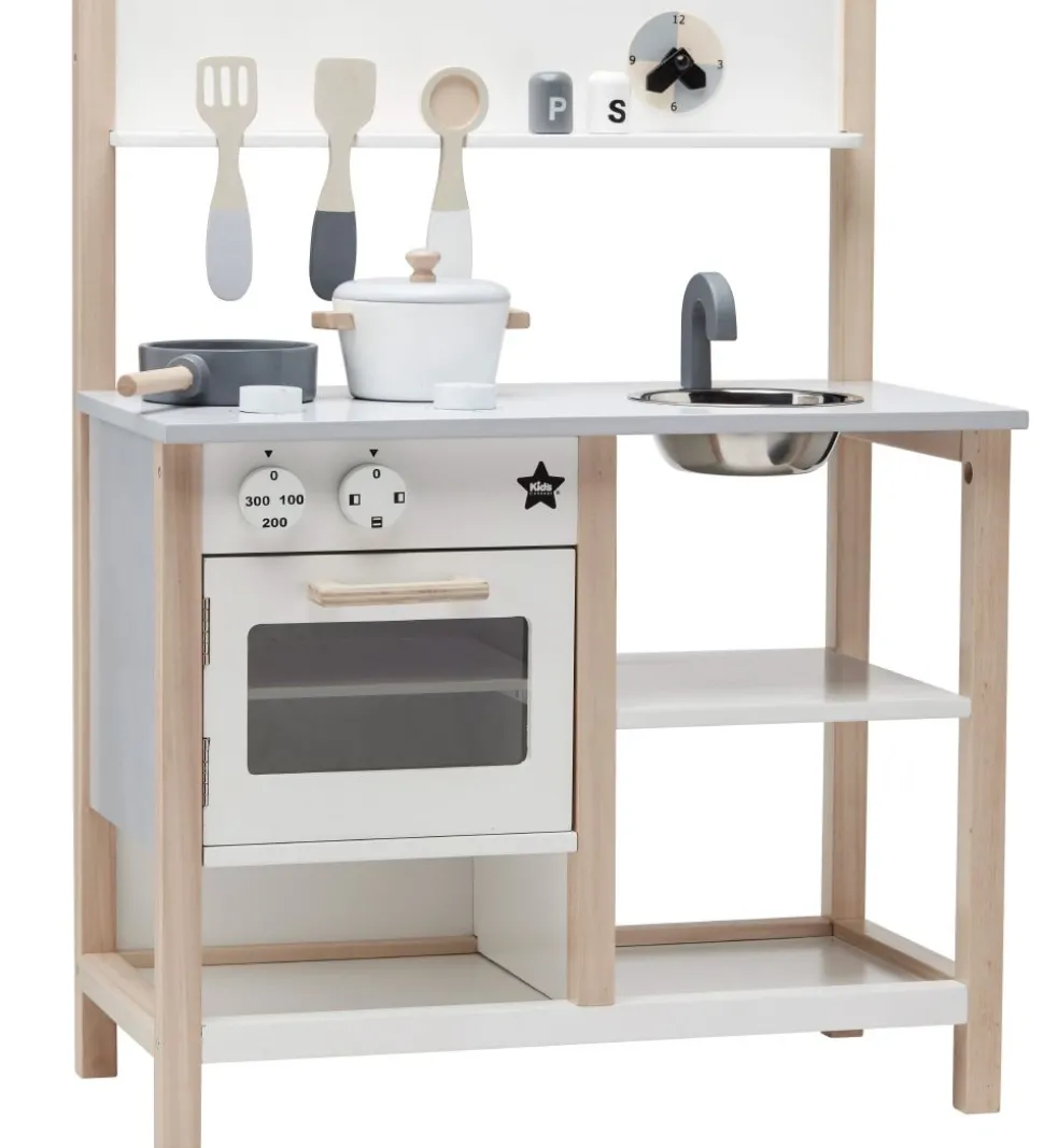 Kids Concept Køkken - Hvid/Grå