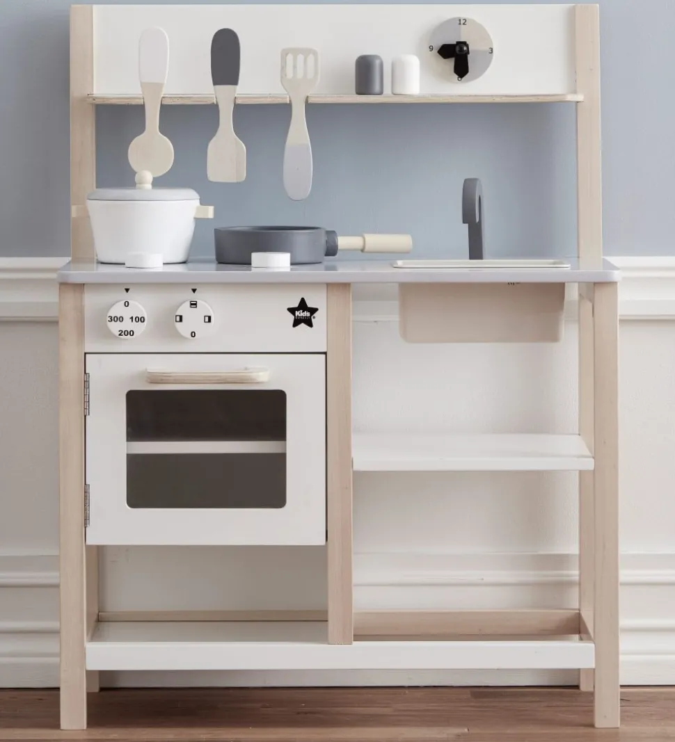 Kids Concept Køkken - Hvid/Grå