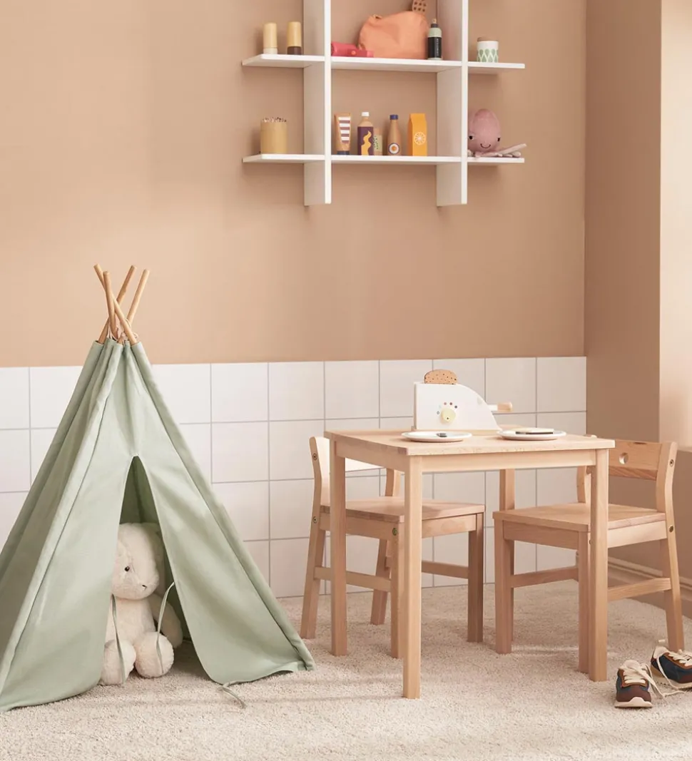 Kids Concept Legetelt - Mini Tipi - Lysegrøn