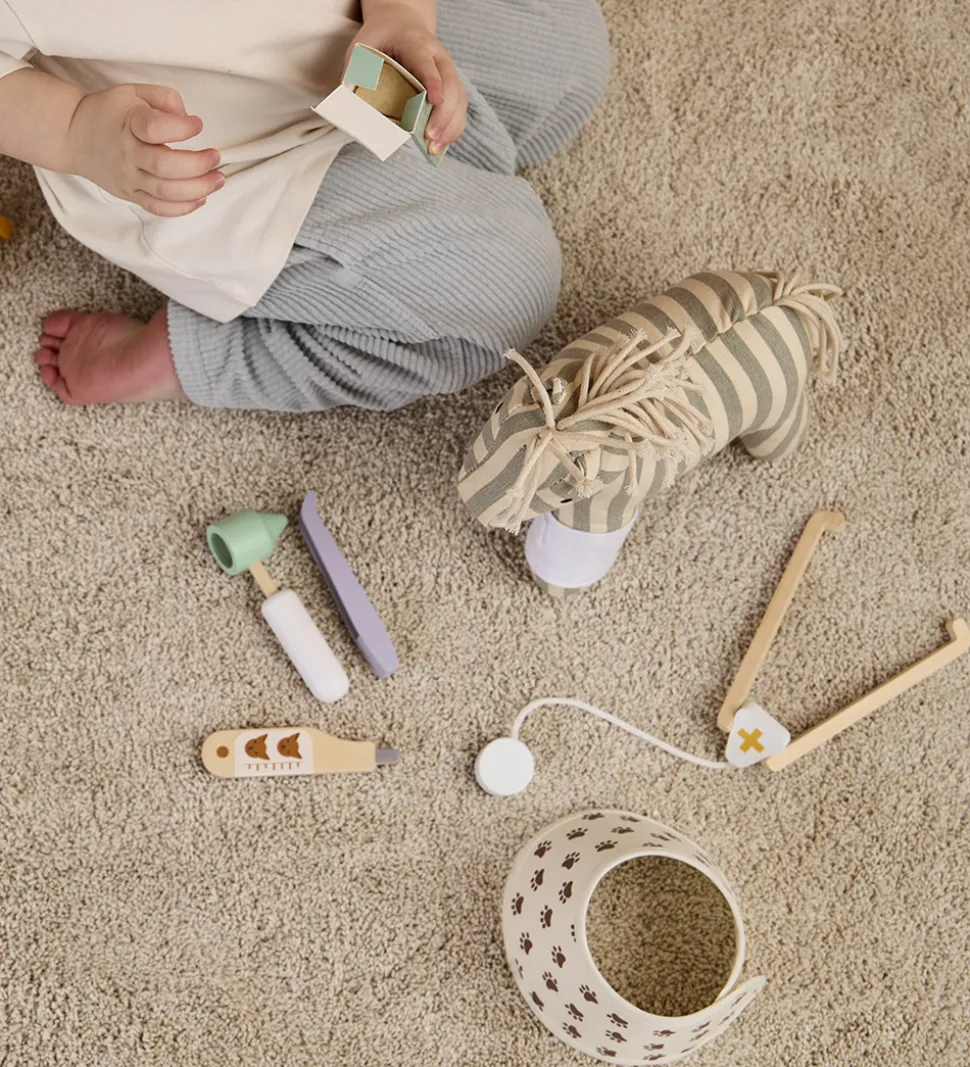 Kids Concept Lægetaske -12 Dele - Træ