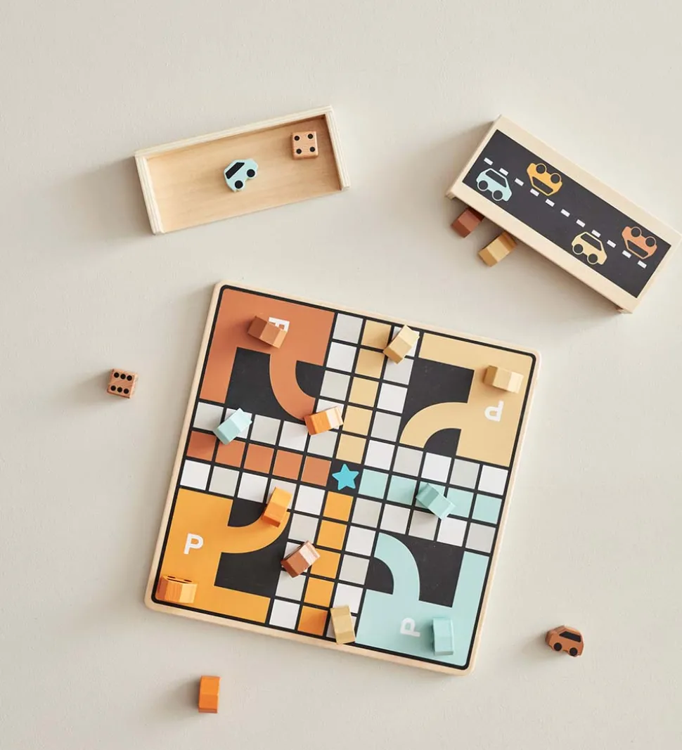 Kids Concept Ludo - Biler - Aiden - Træ