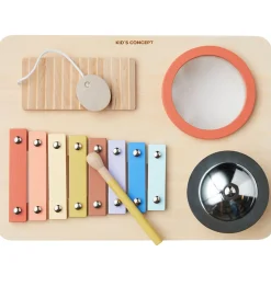 Kids Concept Musik-bord - Træ - 4 Instrumenter