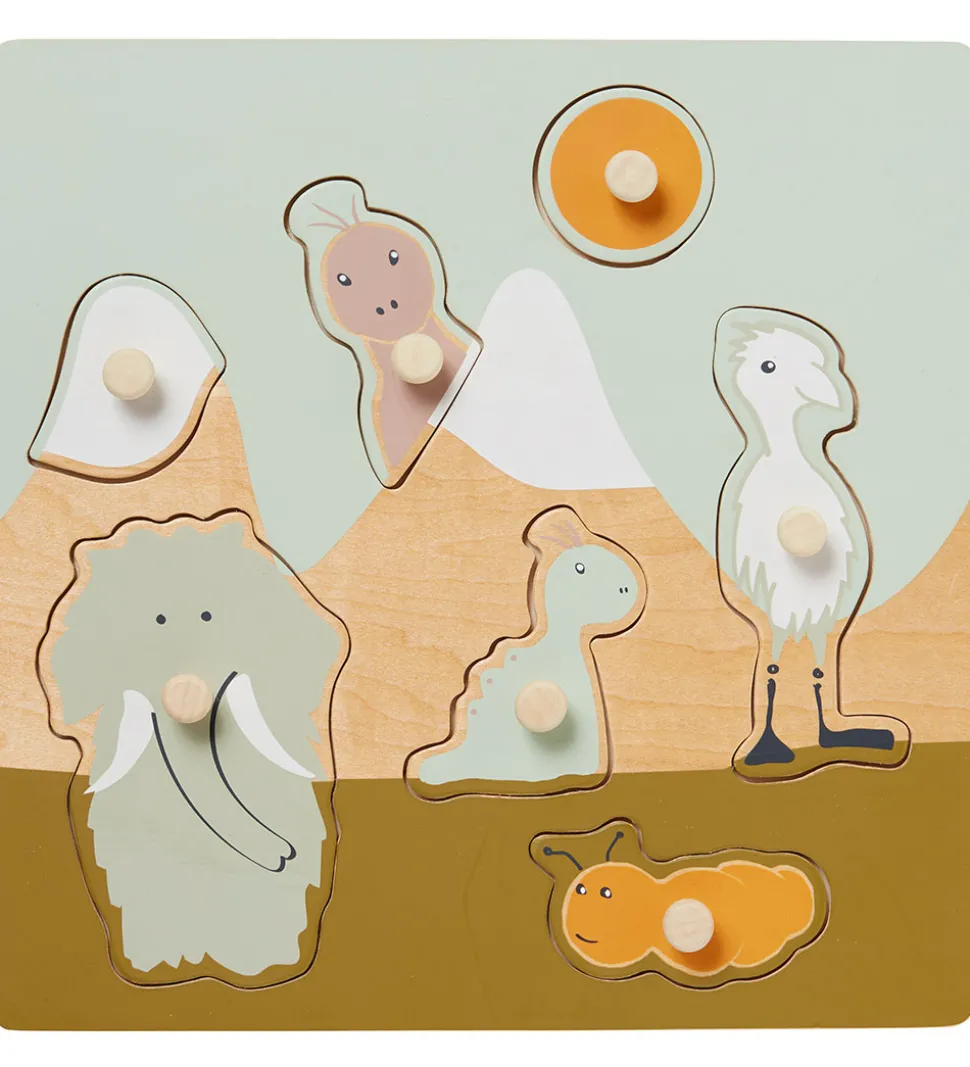 Kids Concept Puslespil - 7 Brikker - Træ