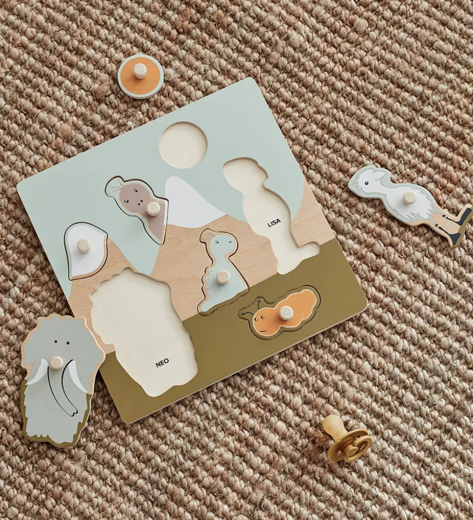 Kids Concept Puslespil - 7 Brikker - Træ