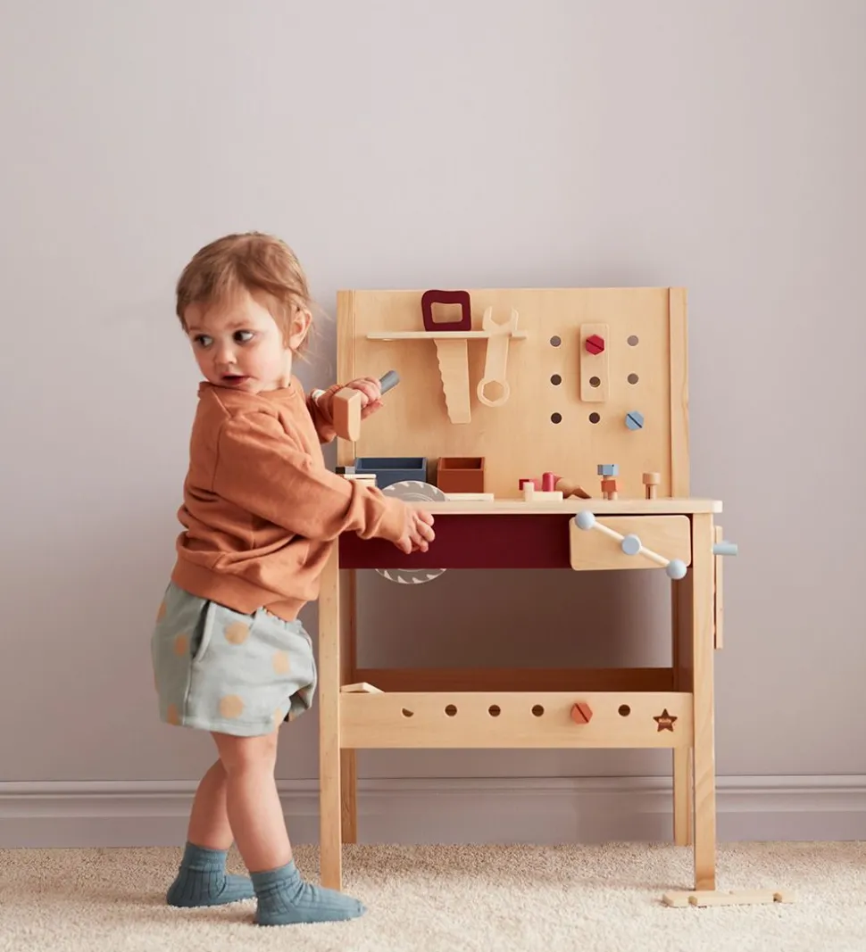 Kids Concept Værktøjsbænk - 39 dele - Træ