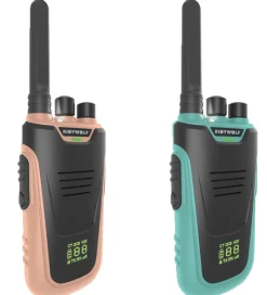 Kidywolf Walkie Talkie - 2 stk - Kidytalk - Blå/Rosa