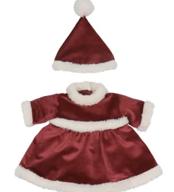 Konges Sløjd Dukketøj - Julekjole-sæt - Jolly Red