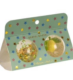 Konges Sløjd Hoppebolde - 2-pak - Lemon/Tiger