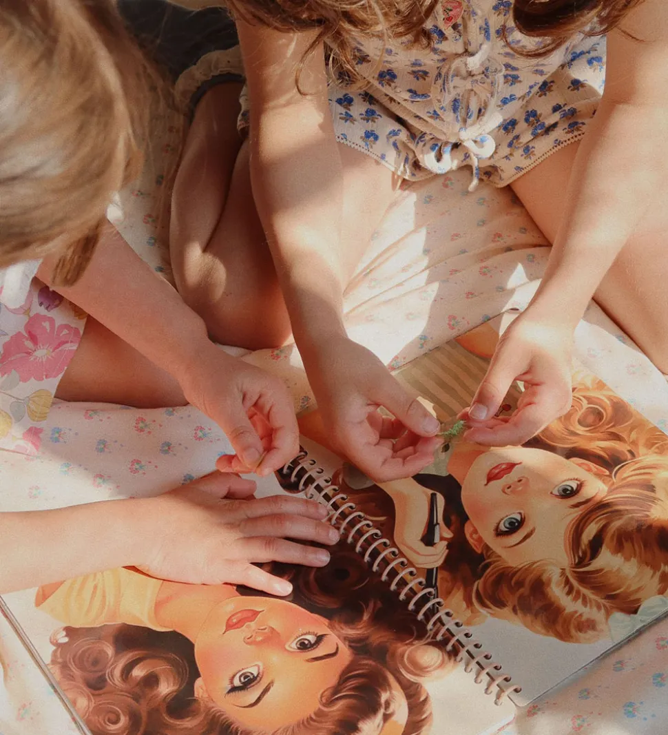 Konges Sløjd Klistermærkebog - Glam Me Up - Blush