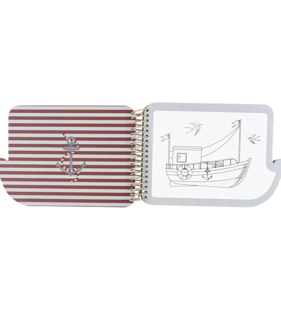 Konges Sløjd Malebog - Rock My Boat - Farv med Vand