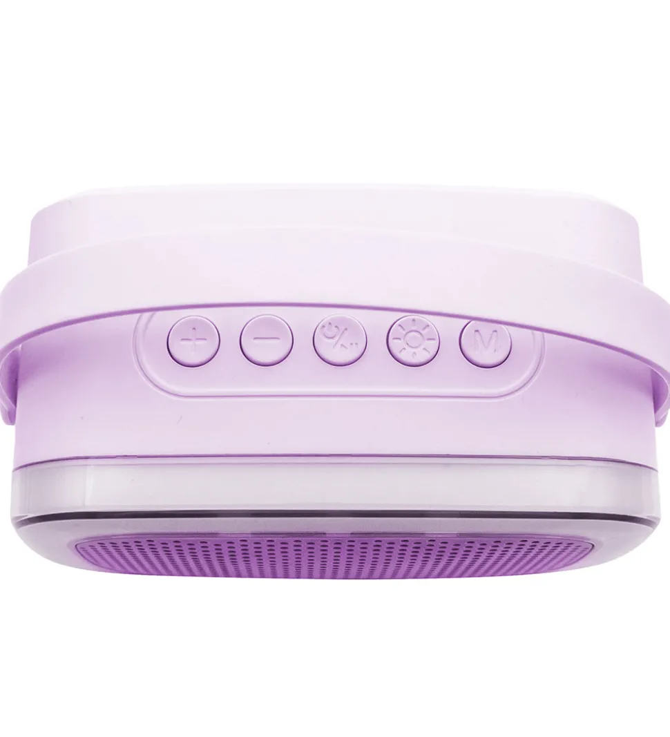 Lalarma Højtaler m. 2 Mikrofoner - Trådløs - Karaoke - Purple