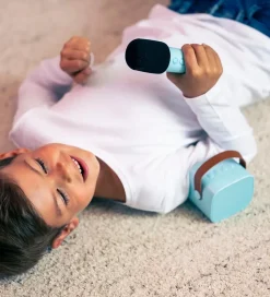 Lalarma Højtaler m. Mikrofon - Trådløs - Karaoke - Gul