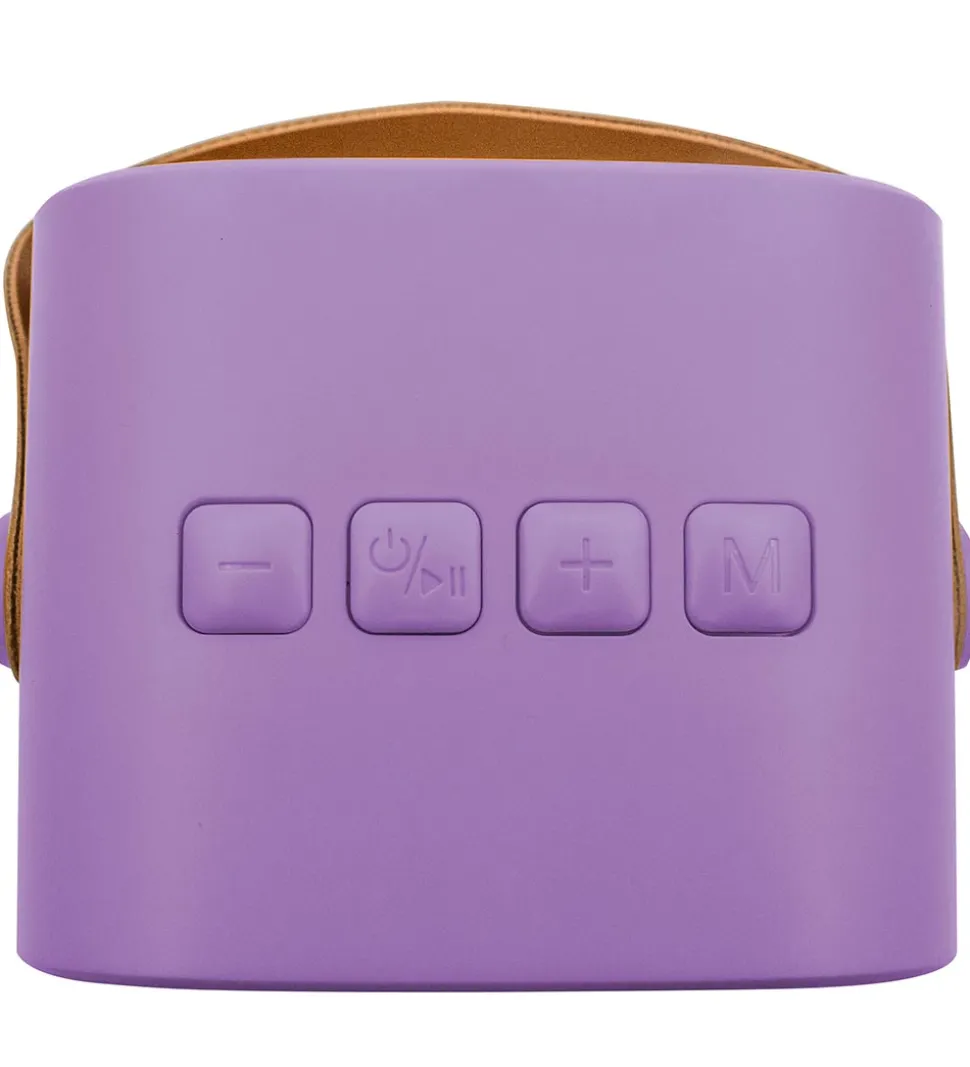 Lalarma Højtaler m. Mikrofon - Trådløs - Karaoke - Lilla