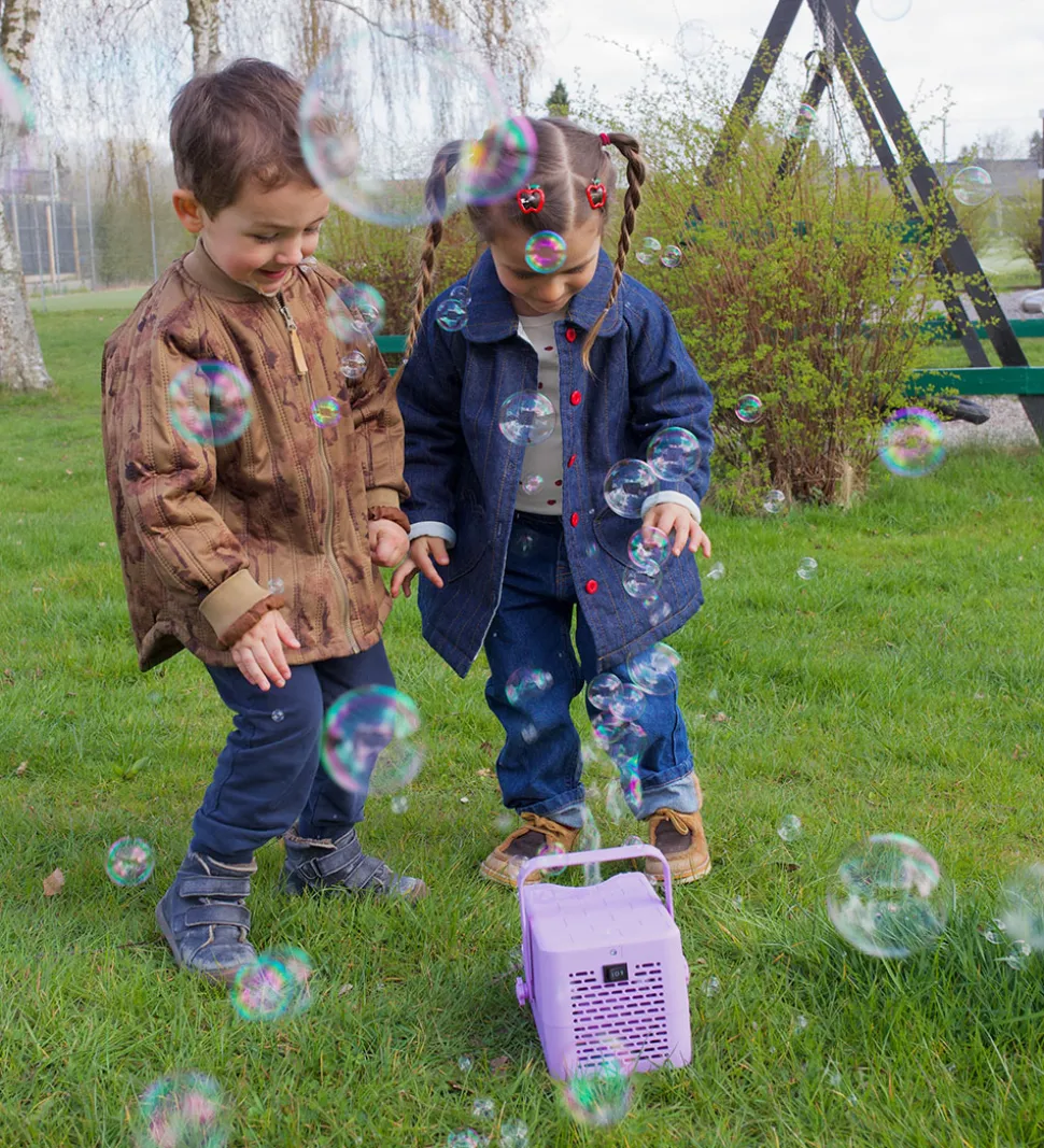 Lalarma Sæbeboblemaskine - Proffesionel - Lilla