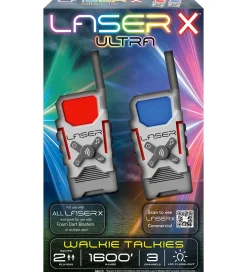 Laser X - Walkie Talkies - Hvid/Grå