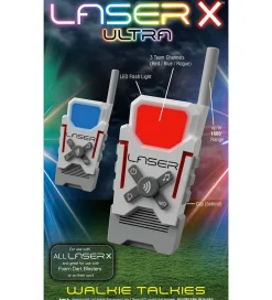 Laser X - Walkie Talkies - Hvid/Grå