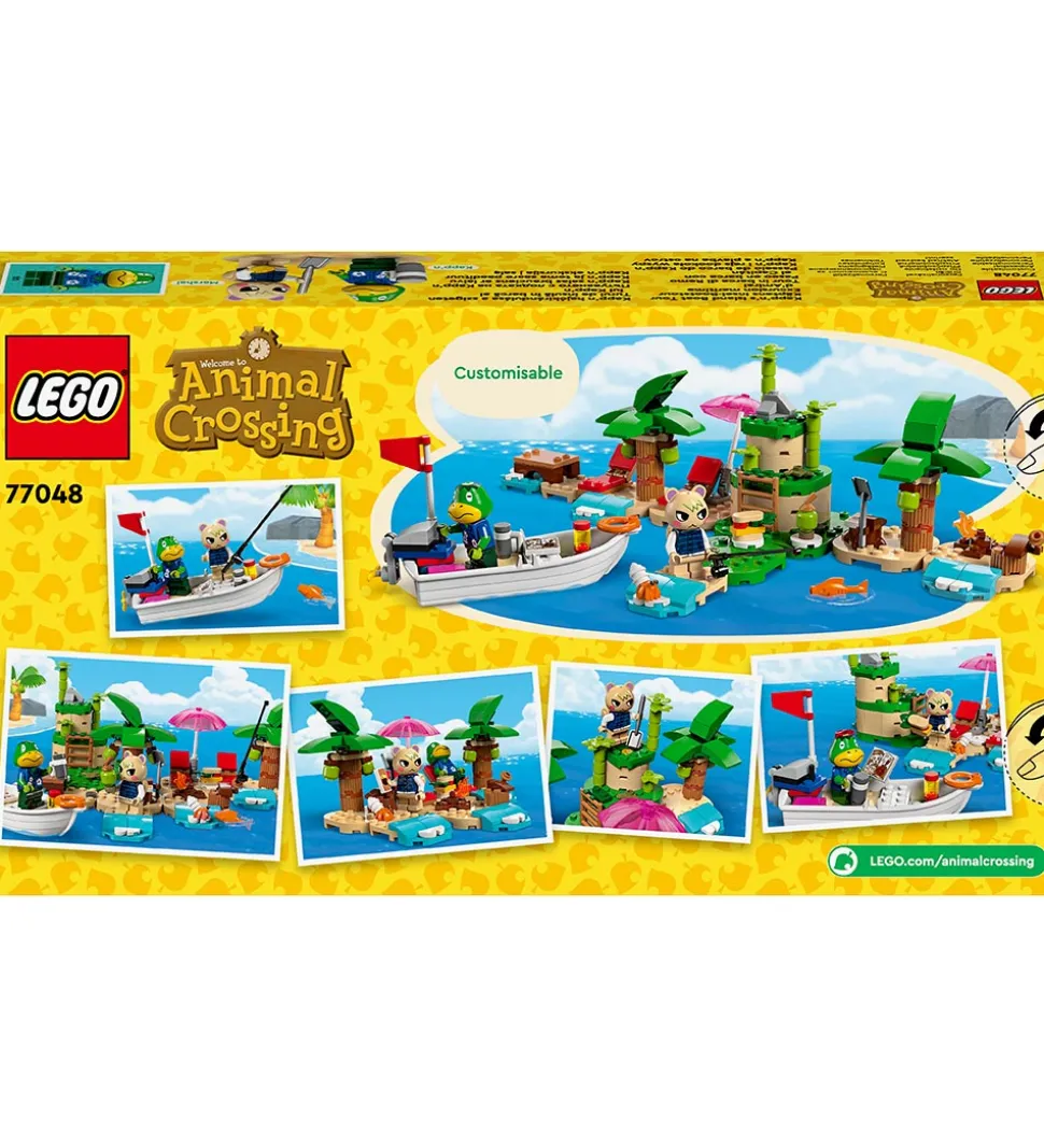 LEGO® Animal Crossing - Kapp'n på ø-bådtur 77048 - 233 Dele